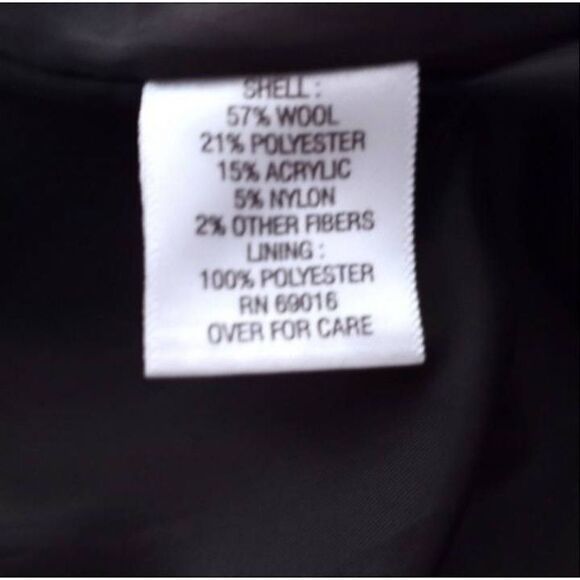 Vintage RELATIVITY RED Tartan Plaid WOOL BLEND Zip Up Bomber Jacket SHACKET SZ.1 - Picture 5 of 6